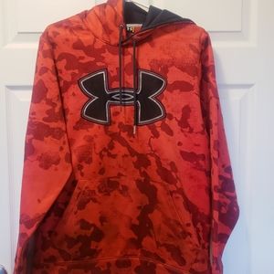Under Armour unisex hoodie size medium **discolouration on front pocket**